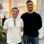 Wie kann künstliche Intelligenz den Anerkennungsprozess beschleunigen? INDIMA Gründerteam v.l.n.r. Gevorg Simonyan, Emin Vojnikovic.© INDIMA SkillBridge GmbH