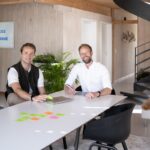 Investment für smarte, rechtskonforme QR-Codes info.link Gründer Christoph Goeken (l.) und Max Ackermann (r.) Bildrechte: © info.link