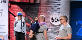 29. April 2025 in 2 Minuten 2 Millionen free on shoulders Pitch PULS 4 Copyright: @ Gerry Frank Photography 2024