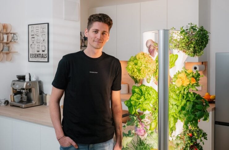 Everleaf Indoor-Garten: Frisches Gemüse Founder Christophe Vermeersch