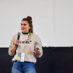 BOIDEL ersetzt Papiertaschen mit Pfand-Taschen-System BOIDEL Tasche Gründerin Karolin Maiwald @ BOIDEL