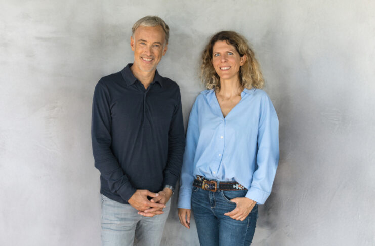 Forward College Studierenden gründerteambild Boris Walbaum und Céline Boisson