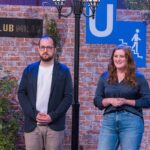 Wird dein Abend wirklich sicher enden? eve app safe places Nicola Bürck und Philippe Orner präsentieren mit „Eve“ eine App die Frauen hilft, möglichst sicher zu feiern und wieder nach Hause zu kommen. Sie erhoffen sich ein Investment von 40.000 Euro für 10 Prozent der Firmenanteile. Foto: RTL / Bernd-Michael Maurer