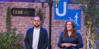 eve app safe places Nicola Bürck und Philippe Orner präsentieren mit „Eve“ eine App die Frauen hilft, möglichst sicher zu feiern und wieder nach Hause zu kommen. Sie erhoffen sich ein Investment von 40.000 Euro für 10 Prozent der Firmenanteile. Foto: RTL / Bernd-Michael Maurer