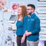 TV-Auftritt für eine Mission, die unter die Haut geht meinmaikämpfer kleidung frühchen Jennifer und Oliver Tlusteck präsentieren mit meinmaikämpfer Sonderbekleidung für Frühgeborene. Sie erhoffen sich ein Investment von 120.000 Euro für 20 Prozent der Firmenanteile. Foto: RTL / Bernd-Michael Maurer