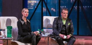 16. Juni 2025: Höhle der Löwen mit starken Gründern Die "Löwen" Janna Ensthaler und Ralf Dümmel nehmen den intelligenten Ladestecker von „Akku Life Guard“ genau unter die Lupe. Foto: RTL / Bernd-Michael Maurer