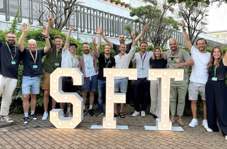 Startups for Tomorrow: Startups, Produkte und Netzwerk Teambild @SFT