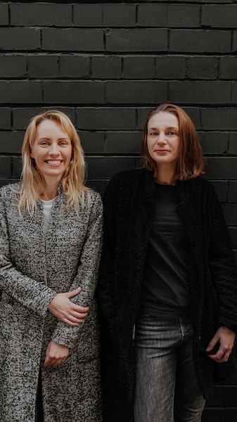 the-munio kerzen produkte design founders_Elīna und Laura ©Linda Lauva portrait