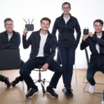 Kann Funk wirklich verlässlich sein? fünfeinhalb Funksysteme blitzfunk wlan Das Gründerteam (v.l.n.r: Robert Wittig, Nick Schwarzenberg, Lucas Scheuvens, Andreas Traßl)