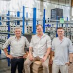 Was passiert, wenn Technik auf echte Emotionen trifft? kruu fotobox app event Gründer abgebildet, von links nach rechts: Oliver Grünberg, Philipp Schreiber und Jochen Dolderer. Bildrechte: KRUU GmbH, Fotograf: Kai Futterer