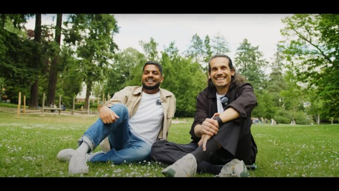 MailMeMemories Digitale Zeitkapsel Kinder Erinnerungen team bild davis hassani und jegan sivalingam