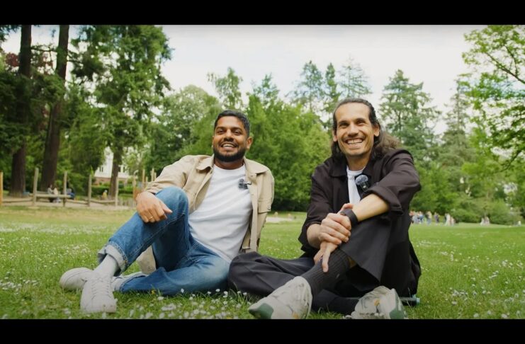 MailMeMemories Digitale Zeitkapsel Kinder Erinnerungen team bild davis hassani und jegan sivalingam