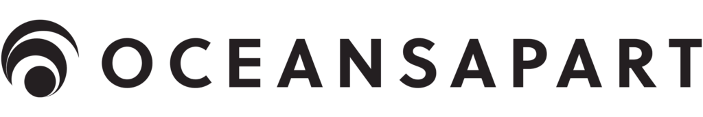 Oceansapart logo schwarz/weiss