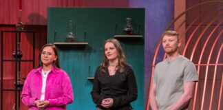 Revolution in der Diagnostik: Nachhaltig, tierleidfrei und zuverlässig Phaeosynt präsentiert hey mela, den ersten veganen Schwangerschaftstest – am 1. September 2025 in der Höhle der Löwen.Dr. Alina Eilers (M.), Stephanie Pfeil-Coenen und Stanislaus Hans die Gründer von Phaeosynt präsentieren den veganen Schwangerschaftstest „hey mela“. Sie erhoffen sich ein Investment von 200.000 Euro für 2 Prozent der Firmenanteile. @RTL / Bernd-Michael Maurer