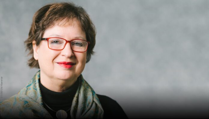 Ute Klammerer Rente Altersvorsorge Expertin für Einkommensverteilung, Alterssicherung und Wohlfahrtsstaat, Geschäftsführende Direktorin des Institut Arbeit und Qualifikation (IAQ), Direktorin Deutsches Institut für Interdisziplinäre Sozialpolitikforschung (DIFIS) © Ute Klammer