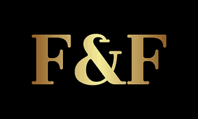 F&F Fahrzeugpflege und Fahrzeugaufbereitung logo schwarz gold