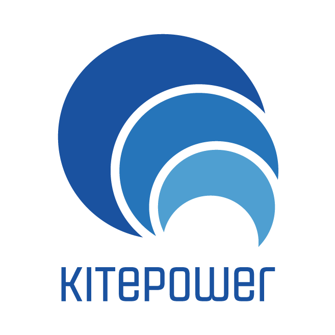 Kitepower logo blautöne
