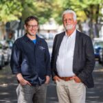 Revolution der Blutzuckermessung ohne Nadelstich DiaMonTech Blutzuckermessung Diabetes. DiaMonTech_Co-Founder_Thorsten_Lubinski_Prof. Dr. Werner Mäntele_c_DiaMonTech