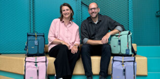 Wie eine Idee den Alltag verändert KWIO Produkte für Kinder – reduziertes Design und Alltag KWIO Gründerteambild Portrait