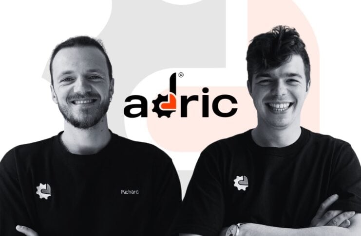 adric macht Rechnungsprüfung für Rechnungen automatisch und zuverlässig. Unternehmen sparen Zeit, senken Kosten und vermeiden Fehler. Adrian von Buttlar und Richard Stefani Credit: adric GmbH / privat.