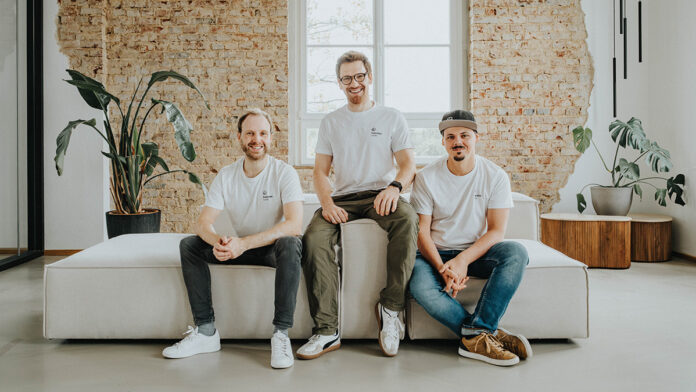 doyo – Digitale Stadtführungen und interaktive Touren erleben Gründerteambild vlnr Sebastian Brähler, Sascha Kurth und Daniel Knorn