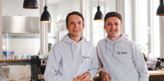 earlybird coffee Kaffee Kunden – Bio-Qualität mit Fairness Gründerfoto Emanuel und Merlin