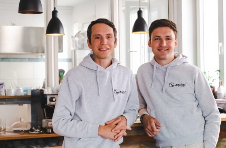 earlybird coffee Kaffee Kunden – Bio-Qualität mit Fairness Gründerfoto Emanuel und Merlin