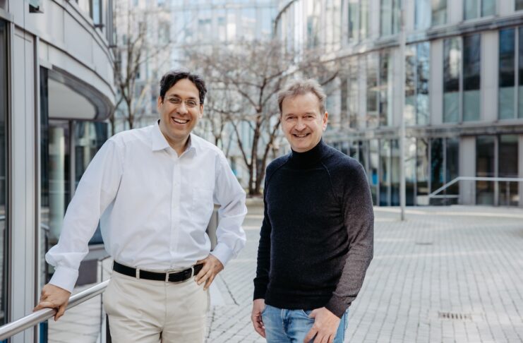 Octonomy AI – KI für Support, Service und Automatisierung octonomy AI Gründer Teambild Sushel Bijganath und Oliver Trabert