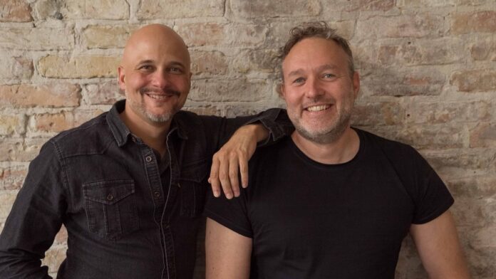 Xcamp: Startup trifft Innovation für nachhaltige Zusammenarbeit GründerTeam Bild Bild Fabian Feutlinske und Claas Kauenhowen Fotocredit Xcamp