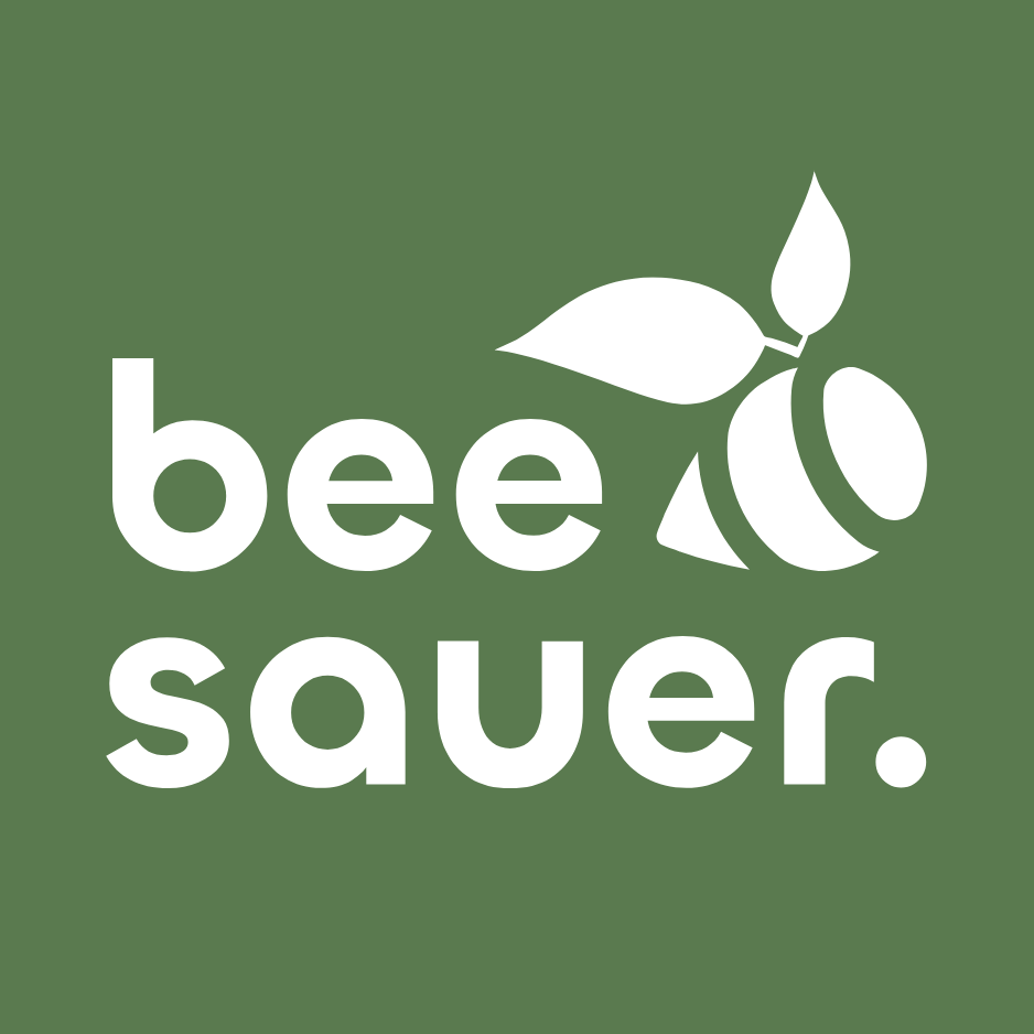 beesauer. logo grün
