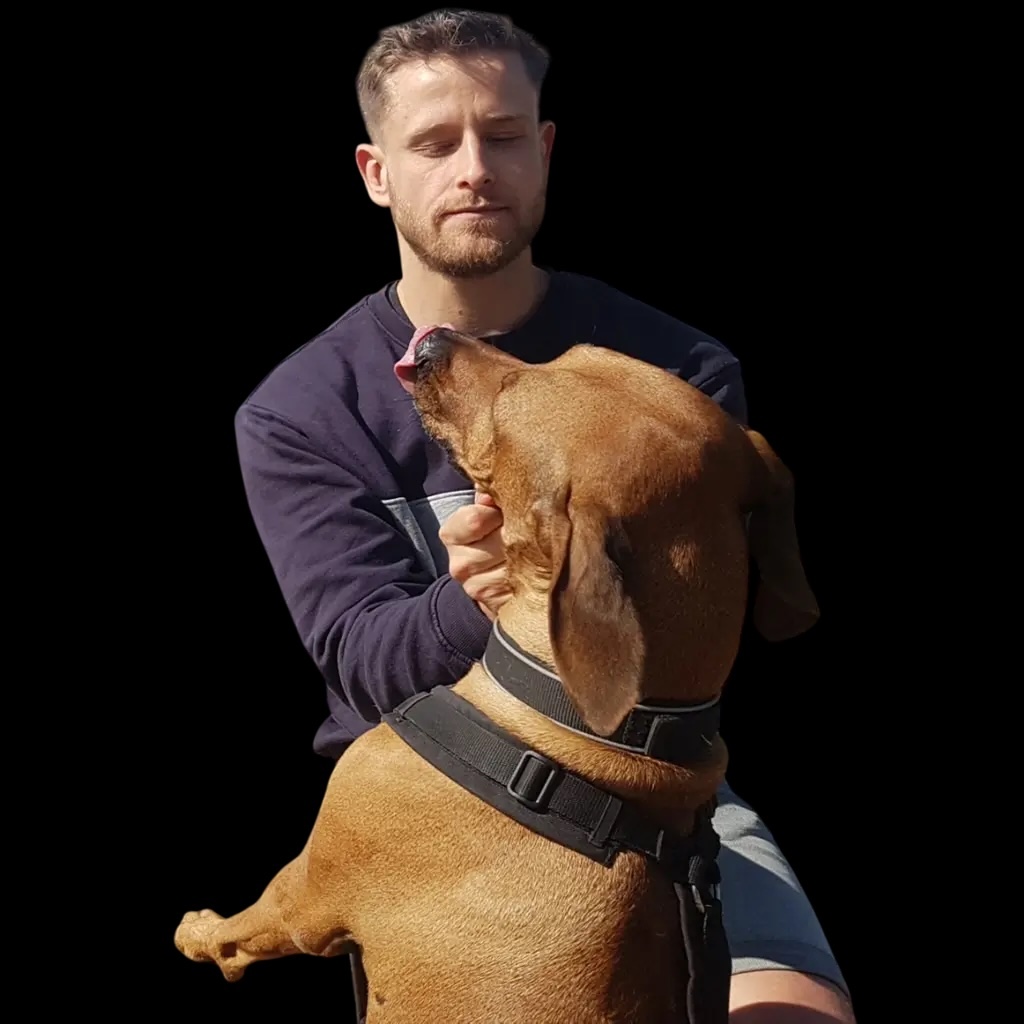 Hundefroh Orientierung für Hundebesitzer zur Hundeernährung Danny mit Thembi