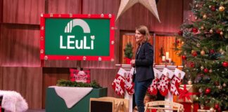 Das mitwachsende Spielzeug, das alles verändert LEuLI Spielbogen Eltern entdecken neues Spielzeug Maria Mittermüller präsentiert den mitwachsenden Spielbogen „LEuLi“. Sie erhofft sich ein Investment von 100.000 Euro für 20 Prozent der Firmenanteile. RTL / Bernd-Michael Maurer