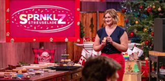 Kann eine einfache Idee den Spaß am Backen völlig neu entfachen? Streuselade Schokostreusel und Community verbinden Jennifer Kraus präsentiert mit „Streuselade“ bunte Streusel aus Schokolade. Sie erhofft sich ein Investment von 75.000 Euro für 20 Prozent der Firmenanteile. Foto: RTL / Bernd-Michael Maurer