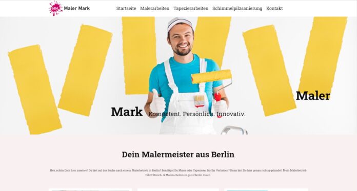 Website als Schlüssel für Sichtbarkeit und Vertrauen Beispielwebseite STRATO