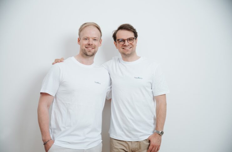 heyData sammelt 16,5 Millionen Dollar für Compliance-Software founder team bild