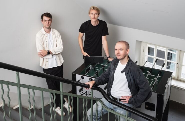 Plato bringt KI Struktur in Vertrieb und ERP Leadership.Bild Oliver Birch (CTO), Benedikt Nolte (CEO) und Matthias Heinrich (CPO) Bildcredits Plato