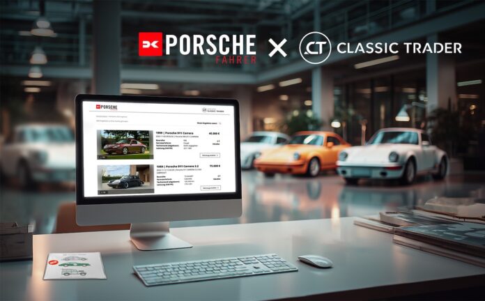 Porsche Fahrer Marktplatz startet: Delius Klasing kooperiert mit Classic Trader