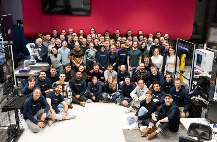 Wandelbots Robotik KI intelligente Automatisierung teambild