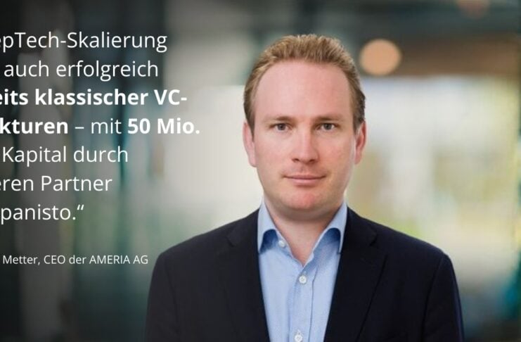AMERIA AG sammelt 50 Millionen Euro über Companisto Albrecht Metter, CEO AMERIA AG