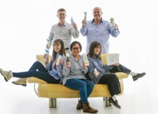 Geht Hygiene auch sauberer und nachhaltiger? BULA nachhaltige Hygiene statt Feuchttücher Team Bild