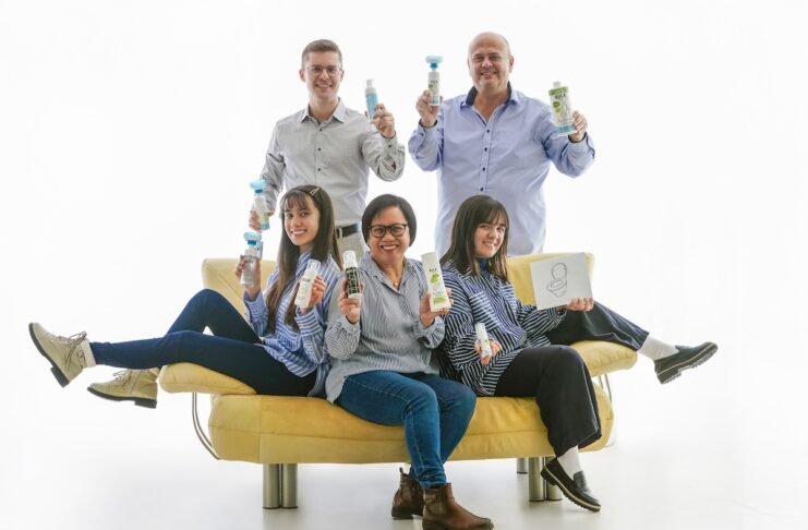 BULA nachhaltige Hygiene statt Feuchttücher Team Bild