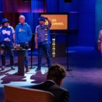 Warum landet der Getränketräger im Stadion immer im Müll? Bierbommel Getränketransport Stadion Beim Battle treten "Bierbommel“ mit Gründer Dr. Heinz von Gersum (links, M.) gegen „Lubell“ mit Gründerin Lisa Hennrich gegeneinander an. Wer kann die „Löwen“ mit seiner Geschäftsidee überzeugen und darf weiter pitchen ? Bildcredits/ Fotograf: RTL / Bernd-Michael Maurer