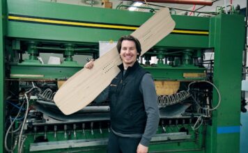 Reichen zwei Minuten, um den Wintersport neu zu denken? Bischof Snowboards, Snowboards und Maßanfertigung Leo Bischof Gründer Bischof Snowboards