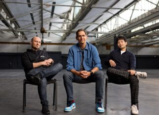 Wie gelingt der Schritt von KI Pilotprojekten zum produktiven Einsatz? Blockbrain KI Wissensmanagement Unternehmen Blockbrain Founders Antonius Gress, Mattias Protzmann, Nam Hai Ngo Bildcredits @Blockbrain