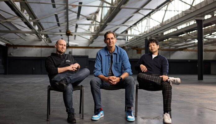 Blockbrain KI Wissensmanagement Unternehmen Blockbrain Founders Antonius Gress, Mattias Protzmann, Nam Hai Ngo Bildcredits @Blockbrain