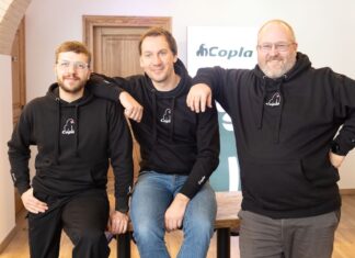 Copla sichert sich 6 Millionen Euro in Series-A-Runde Compliance treibt Copla Wachstum im RegTech Gründungsteam von Copla: Nojus Bendoraitis (CLO), Aurimas Bakas (CEO) und Andrius Minkevičius (CTO) – © Judita Gigelyté (Verslo žinios)