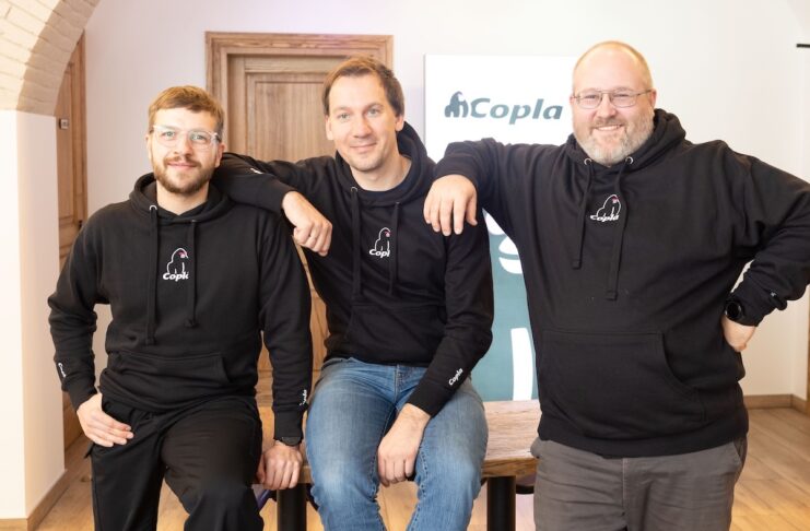 Compliance treibt Copla Wachstum im RegTech Gründungsteam von Copla: Nojus Bendoraitis (CLO), Aurimas Bakas (CEO) und Andrius Minkevičius (CTO) – © Judita Gigelyté (Verslo žinios)