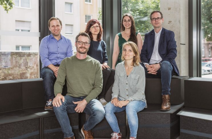 de:hub Karlsruhe vernetzt KI und Start-ups teambild