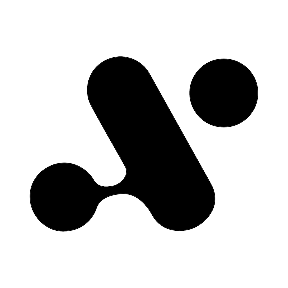aiomics logo schwarz weiss