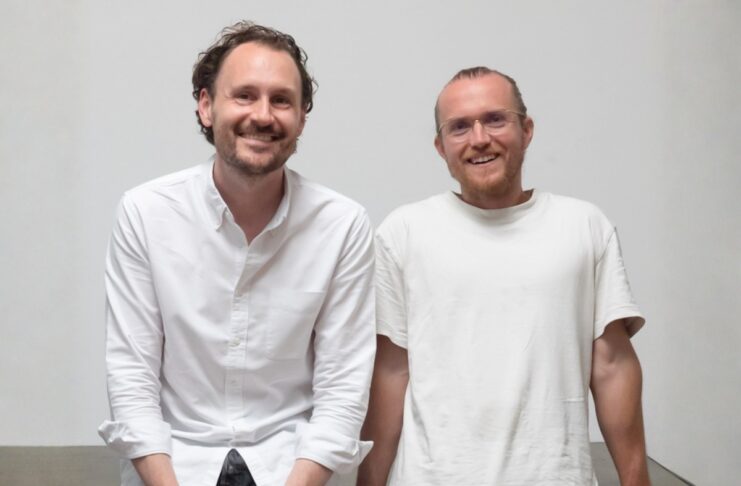 Voiceline Founders Nicolas Höflinger und Sebastian Pinkas Bildcredits Voiceline Außendienst VoiceLine Voice AI Series A Finanzierung